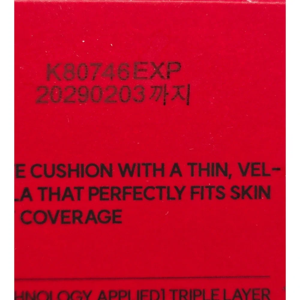 Espoir Be Velvet Cover Cushion Foundation 28.5 Ginger Olive 0.46oz New